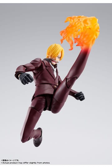 One Piece S.H. Figuarts Actionfigur Sanji (The Raid on Onigashima) 15 cm