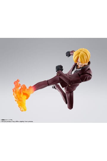 One Piece S.H. Figuarts Actionfigur Sanji (The Raid on Onigashima) 15 cm