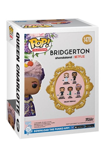 Bridgerton POP! TV Vinyl Figur Queen Charlotte 9 cm