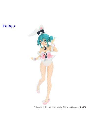 Hatsune Miku BiCute Bunnies PVC Statue Hatsune Miku White Rabbit Baby Pink Ver. 28 cm