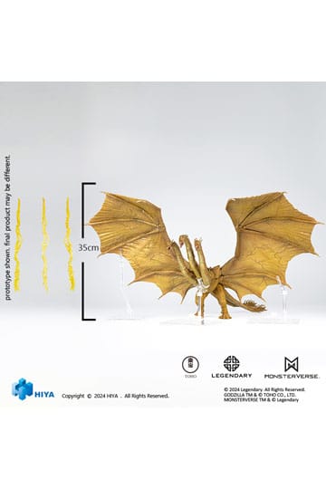 Godzilla: King of the Monsters Exquisite Basic Actionfigur King Ghidorah Gravity Beam Version 35 cm