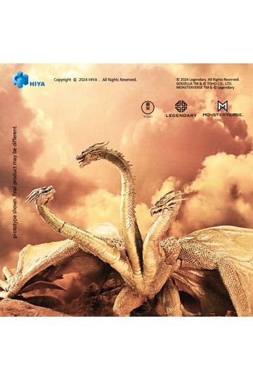 Godzilla: King of the Monsters Exquisite Basic Actionfigur King Ghidorah Gravity Beam Version 35 cm