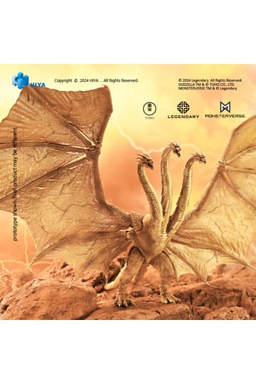 Godzilla: King of the Monsters Exquisite Basic Actionfigur King Ghidorah Gravity Beam Version 35 cm