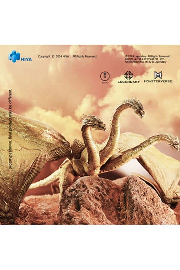 Godzilla: King of the Monsters Exquisite Basic Actionfigur King Ghidorah Gravity Beam Version 35 cm