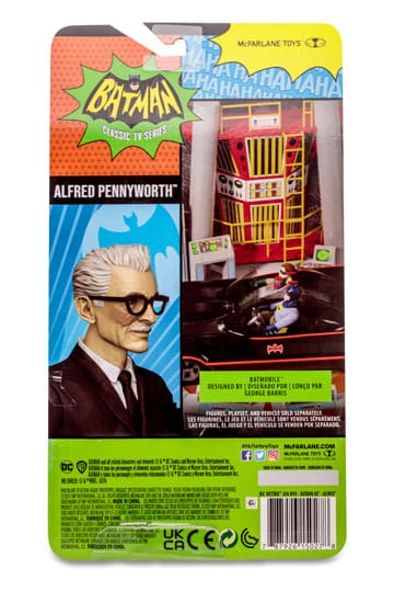 Batman (Classic TV Series) DC Retro Actionfigur Alfred Pennyworth 15 cm