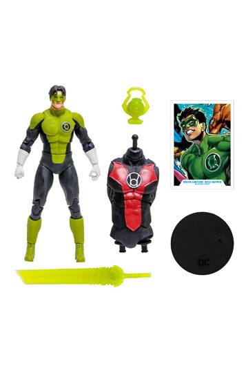 DC Multiverse Build A Actionfigur Kyle Rayner (Blackest Night) 18 cm