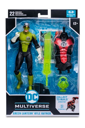 DC Multiverse Build A Actionfigur Kyle Rayner (Blackest Night) 18 cm