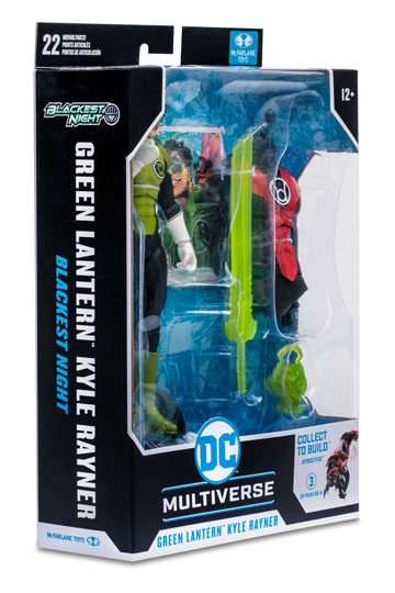 DC Multiverse Build A Actionfigur Kyle Rayner (Blackest Night) 18 cm