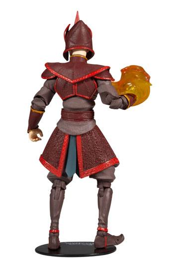 Avatar - Der Herr der Elemente Actionfigur Prince Zuko Helmeted (Gold Series) 18 cm
