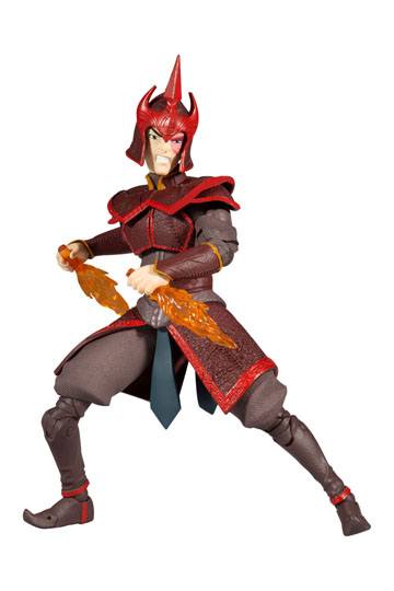 Avatar - Der Herr der Elemente Actionfigur Prince Zuko Helmeted (Gold Series) 18 cm