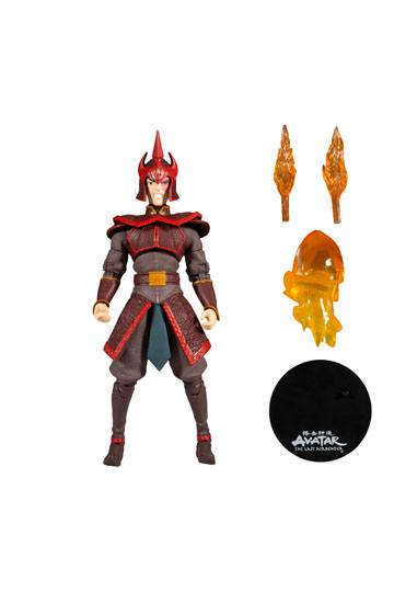 Avatar - Der Herr der Elemente Actionfigur Prince Zuko Helmeted (Gold Series) 18 cm