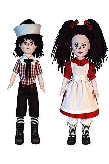 Living Dead Dolls Rotten Sam & Sandy Puppen Set 25 cm
