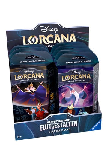 Disney Lorcana TCG Aufstieg der Flutgestalten Starter Decks Display (8) *Deutsche Edition*