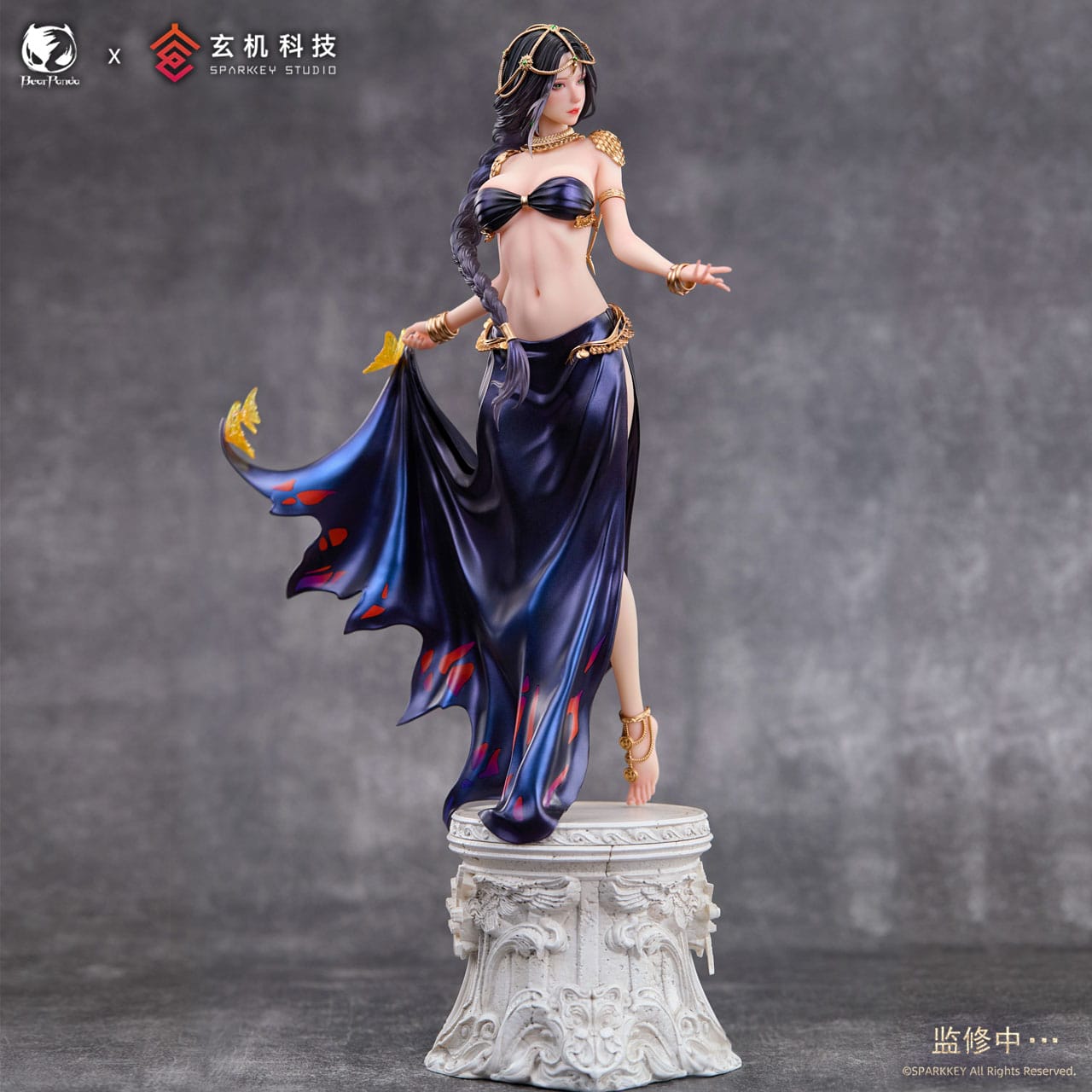 Ghost Blade PVC Statue 1/6 Haiqin Yan & Aeolian Encounter Version ca.40 cm-Set