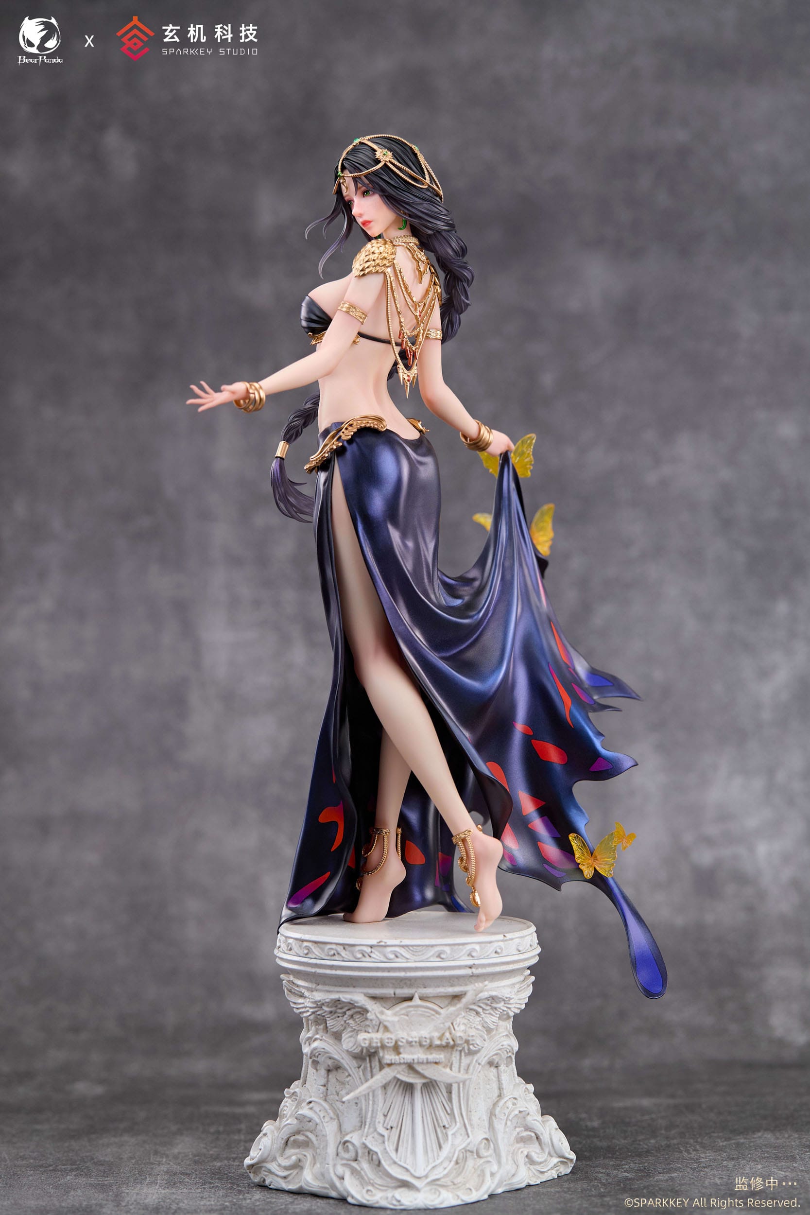 Ghost Blade PVC Statue 1/6 Haiqin Yan & Aeolian Encounter Version ca.40 cm-Set