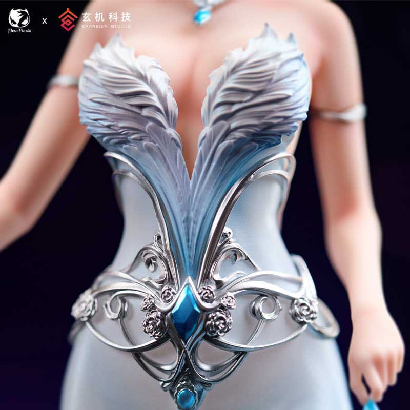 Ghost Blade PVC Statue 1/6 Haiqin Yan & Aeolian Encounter Version ca.40 cm-Set