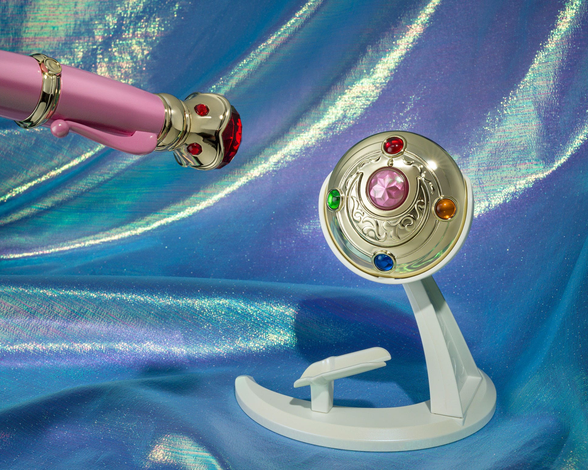 Sailor Moon Proplica Replik Verwandlungsbrosche & Verwandlungsfüller Set Brilliant Color Edition