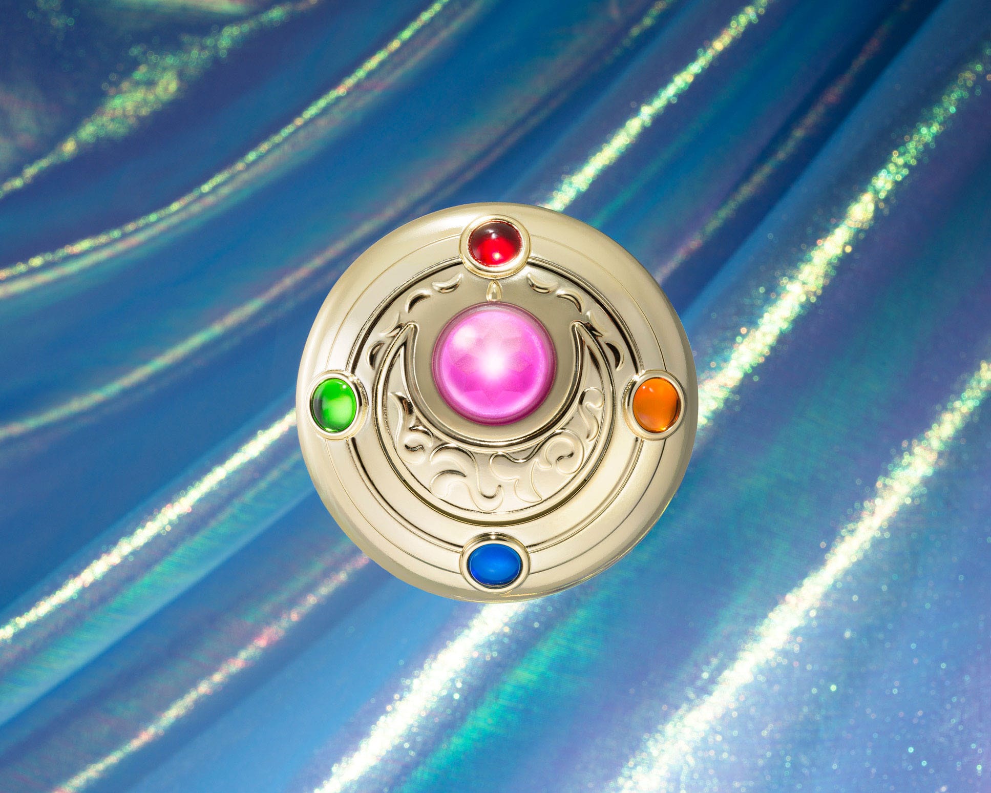 Sailor Moon Proplica Replik Verwandlungsbrosche & Verwandlungsfüller Set Brilliant Color Edition