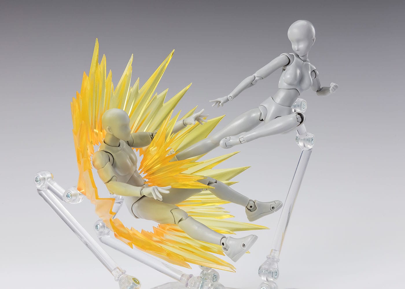 Tamashii Effect Actionfiguren-Zubehör Shock Impact Yellow Ver. for S.H.Figuarts