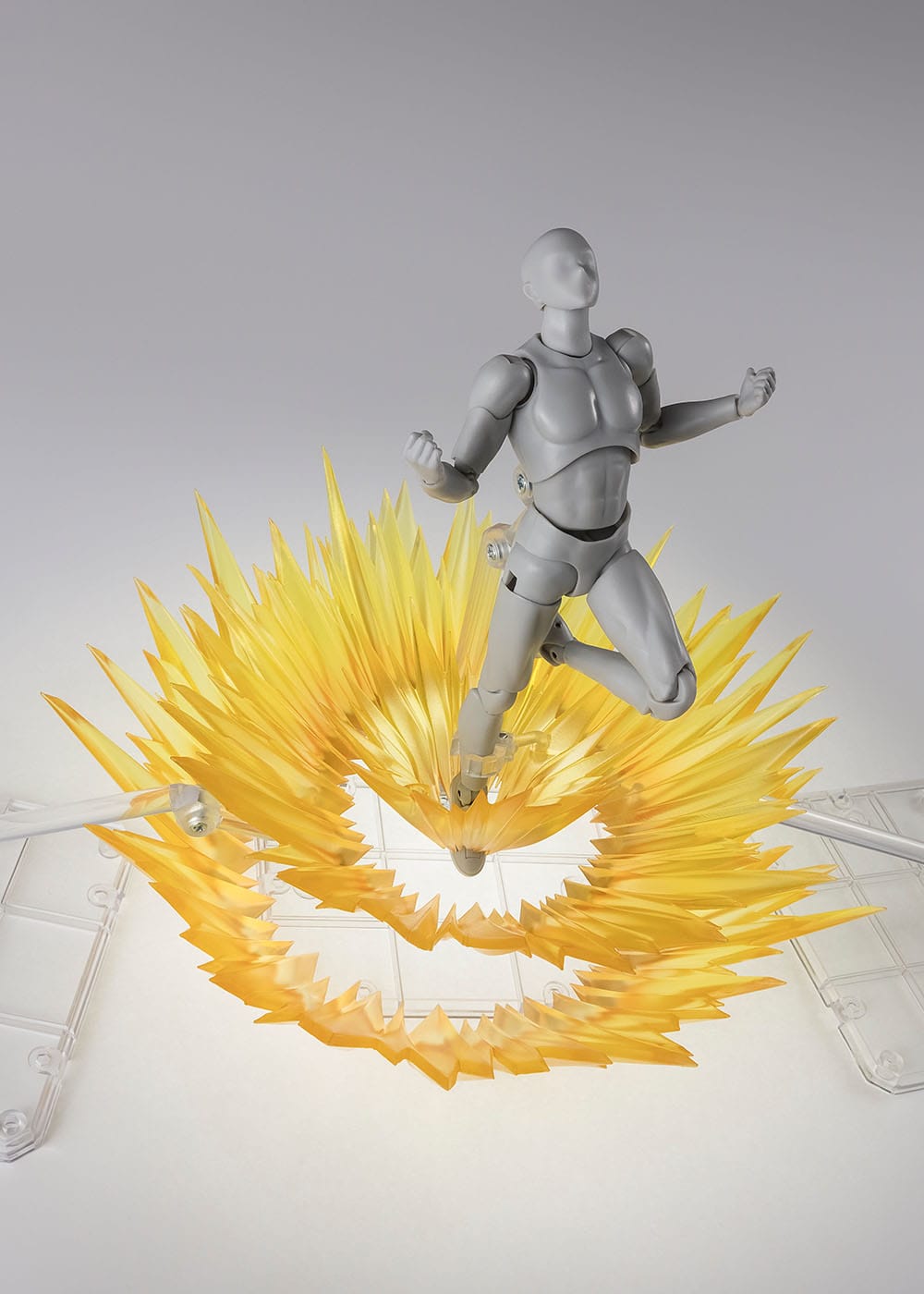 Tamashii Effect Actionfiguren-Zubehör Shock Impact Yellow Ver. for S.H.Figuarts