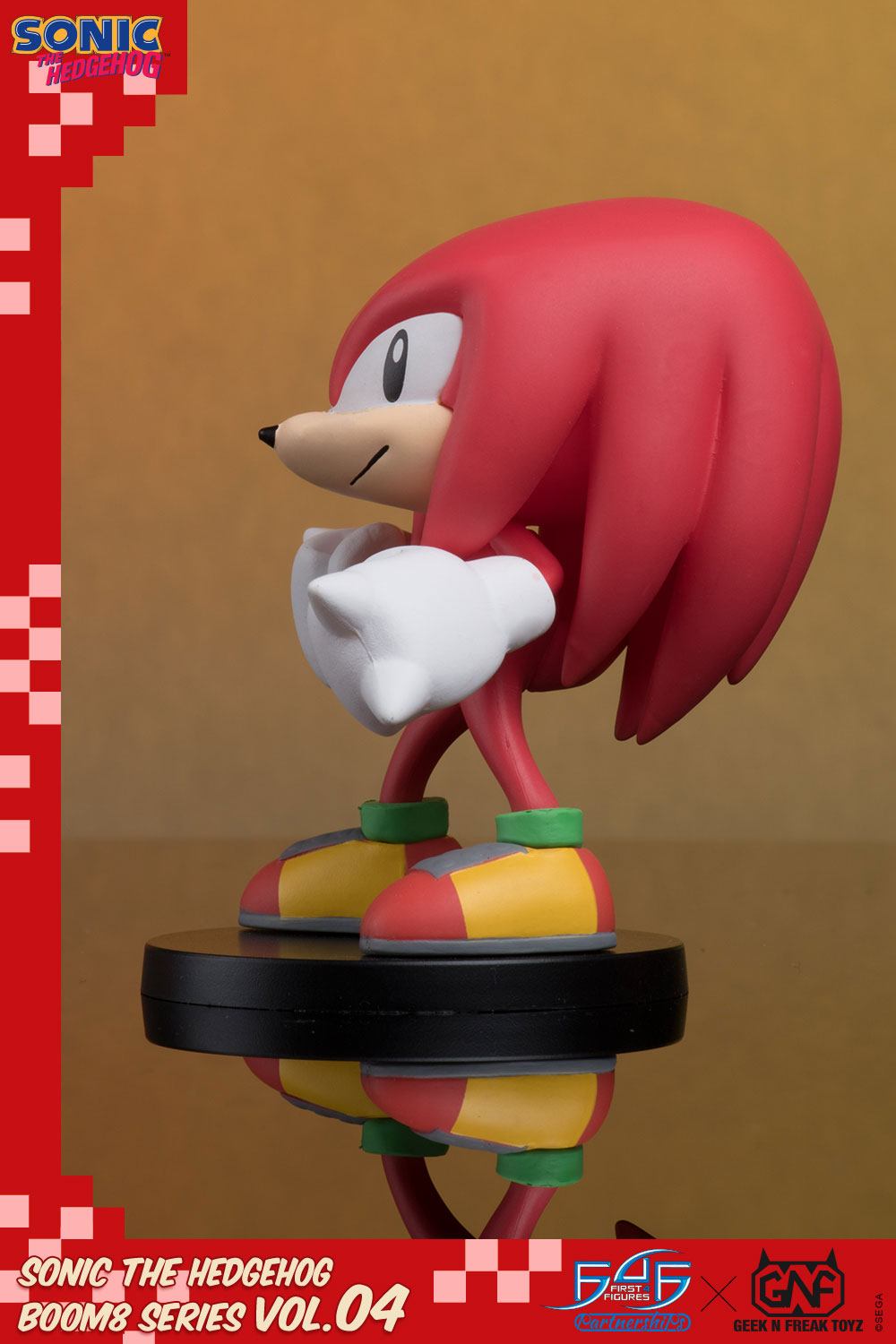 Sonic The Hedgehog BOOM8 Series PVC Figur Vol. 04 Knuckles 8 cm