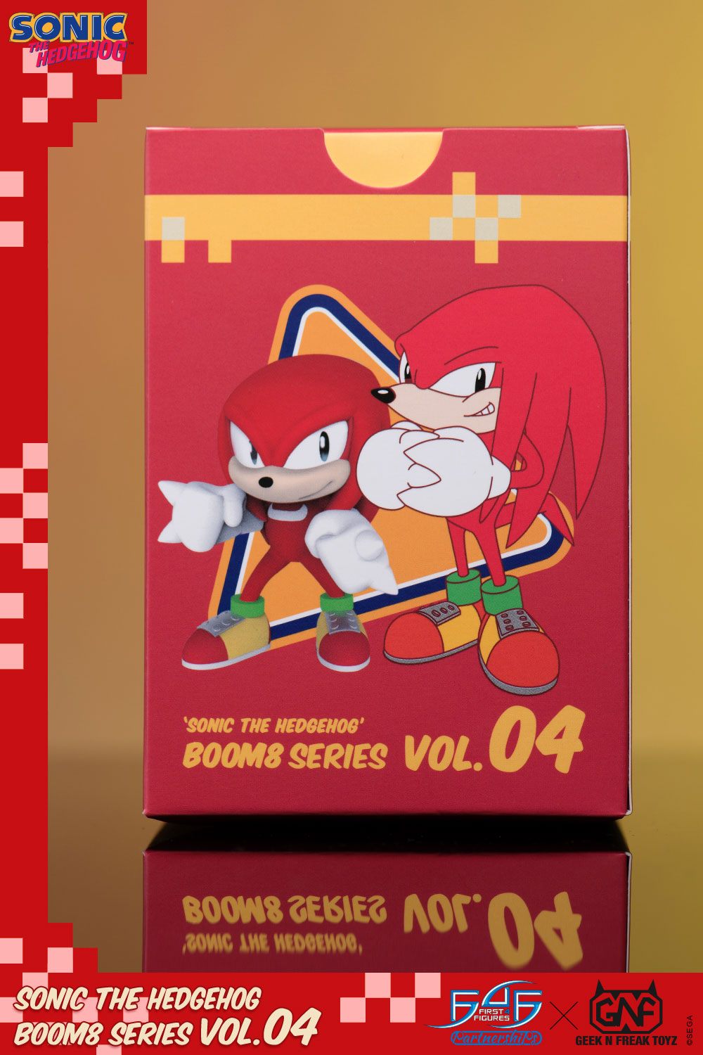 Sonic The Hedgehog BOOM8 Series PVC Figur Vol. 04 Knuckles 8 cm