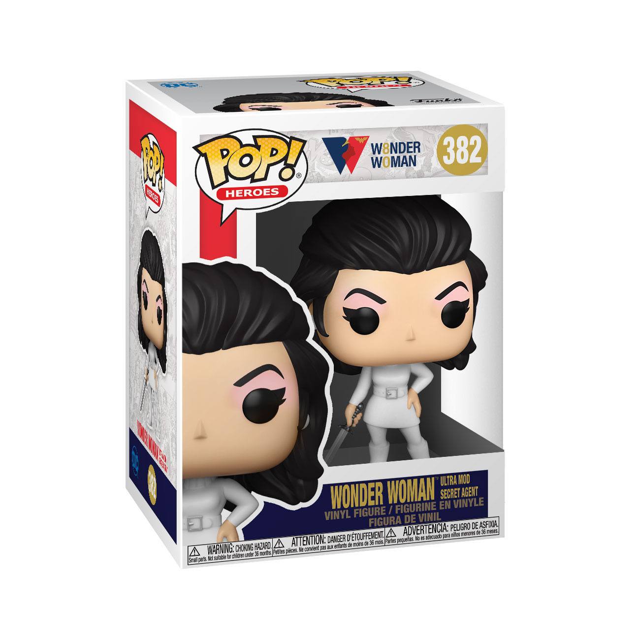 Wonder Woman 80th Anniversary POP! Heroes Vinyl Figur The New WW (1968) 9 cm