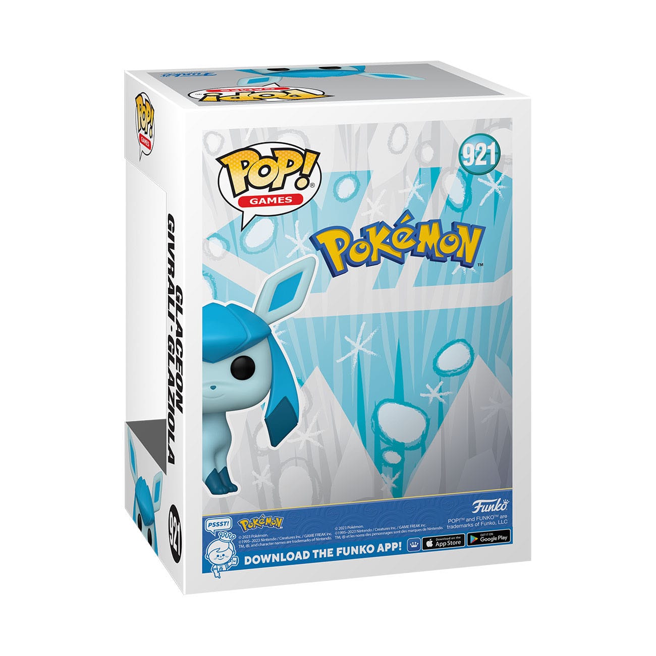 Pokemon POP! Games Vinyl Figur Glaceon (EMEA) 9 cm