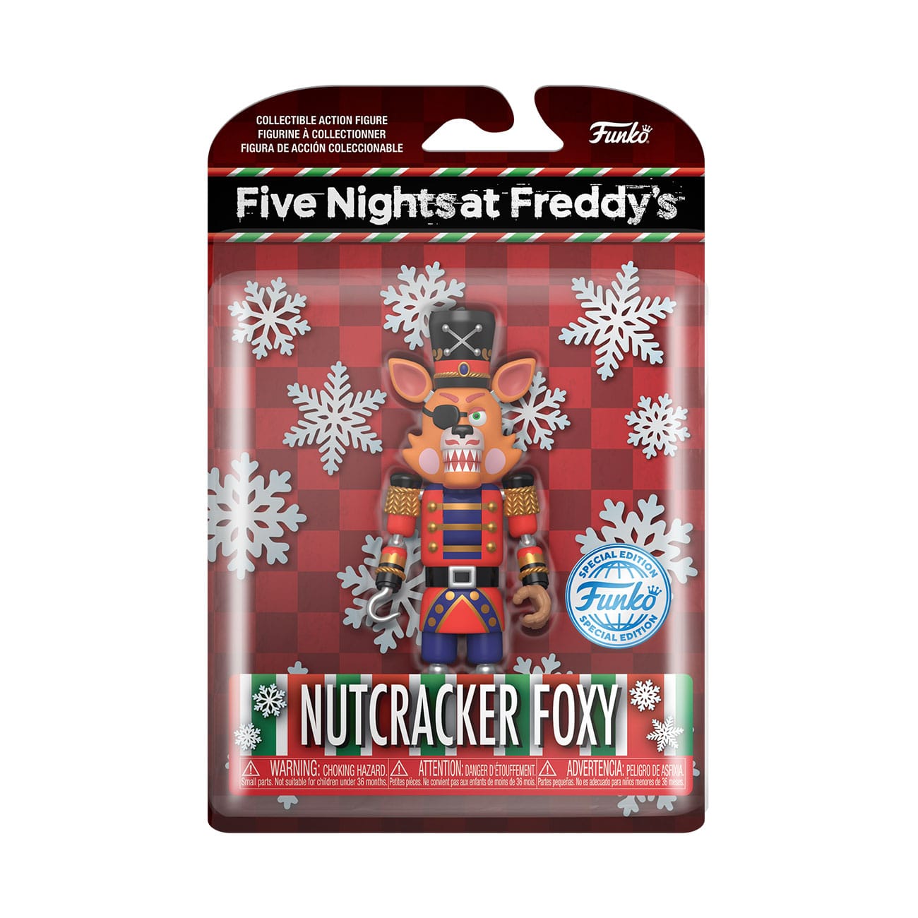 Five Nights at Freddy's Actionfigur Foxy Nutcracker 13 cm