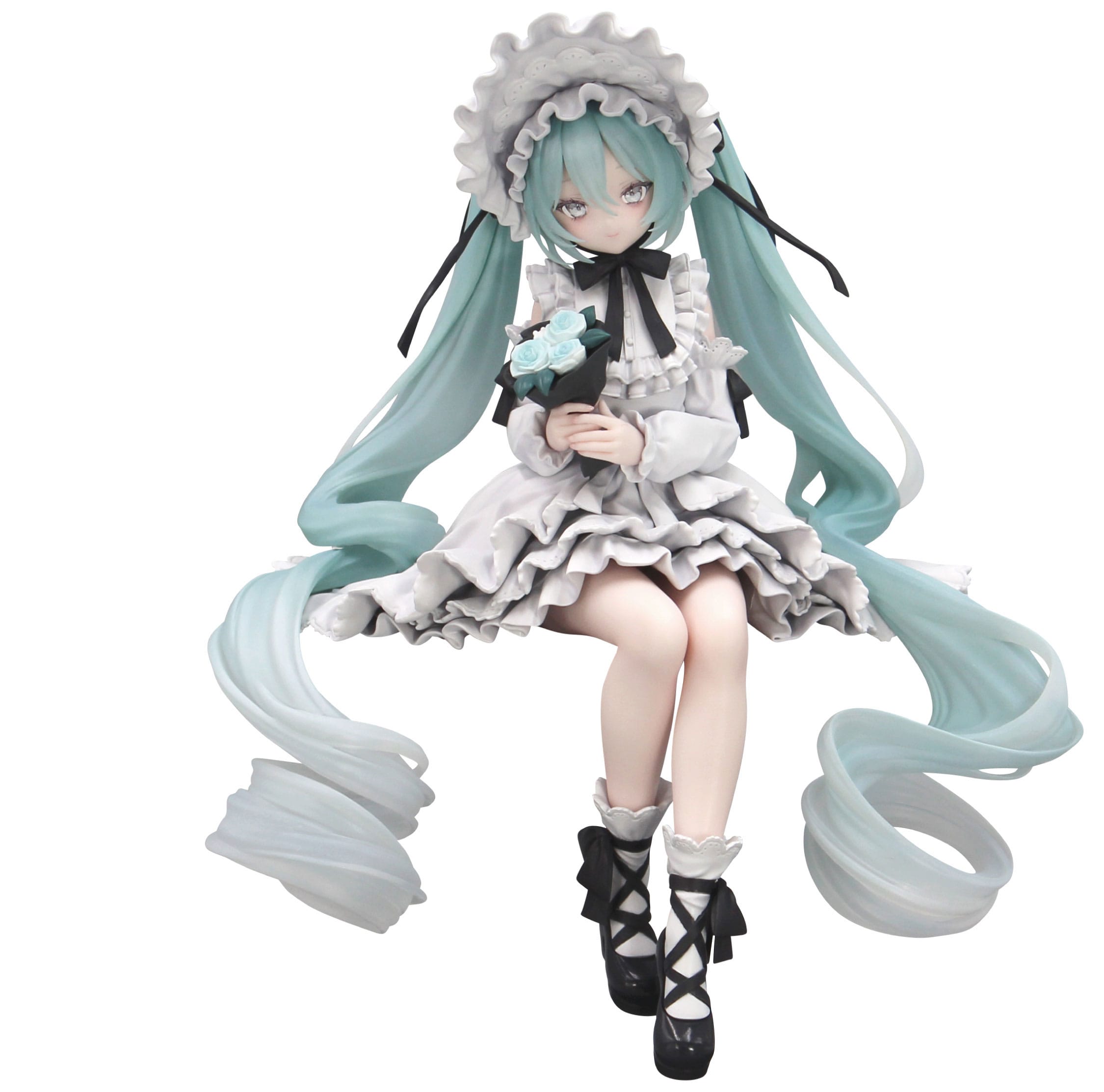 Hatsune Miku Noodle Stopper PVC Statue Vintage Doll Style 15 cm