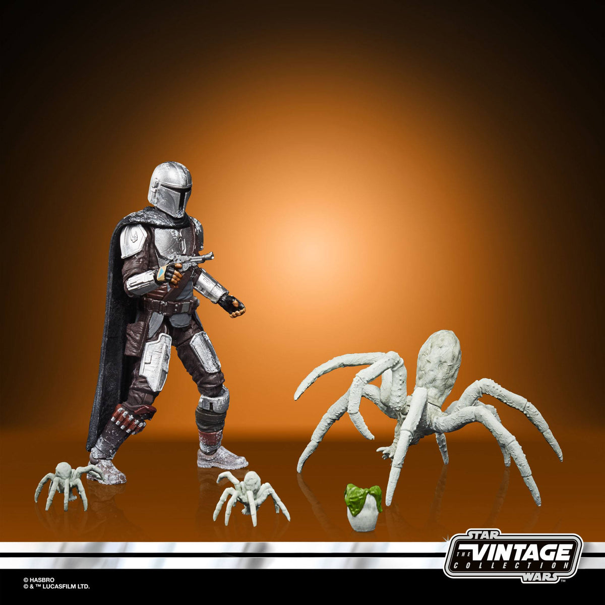 Star Wars: The Mandalorian Vintage Collection Actionfigur 2021 The Mandalorian & Grogu (Maldo Kreis) 10 cm