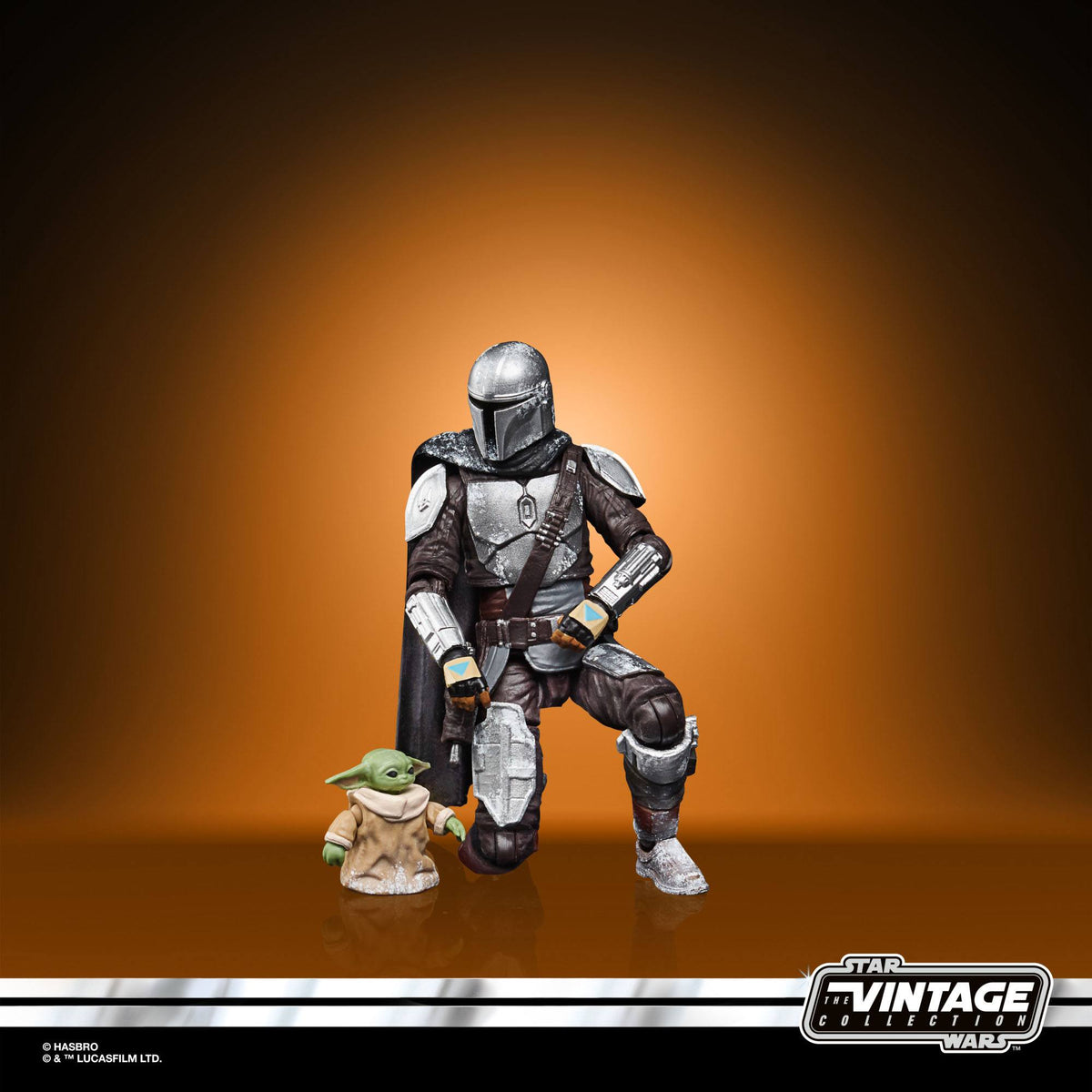 Star Wars: The Mandalorian Vintage Collection Actionfigur 2021 The Mandalorian & Grogu (Maldo Kreis) 10 cm