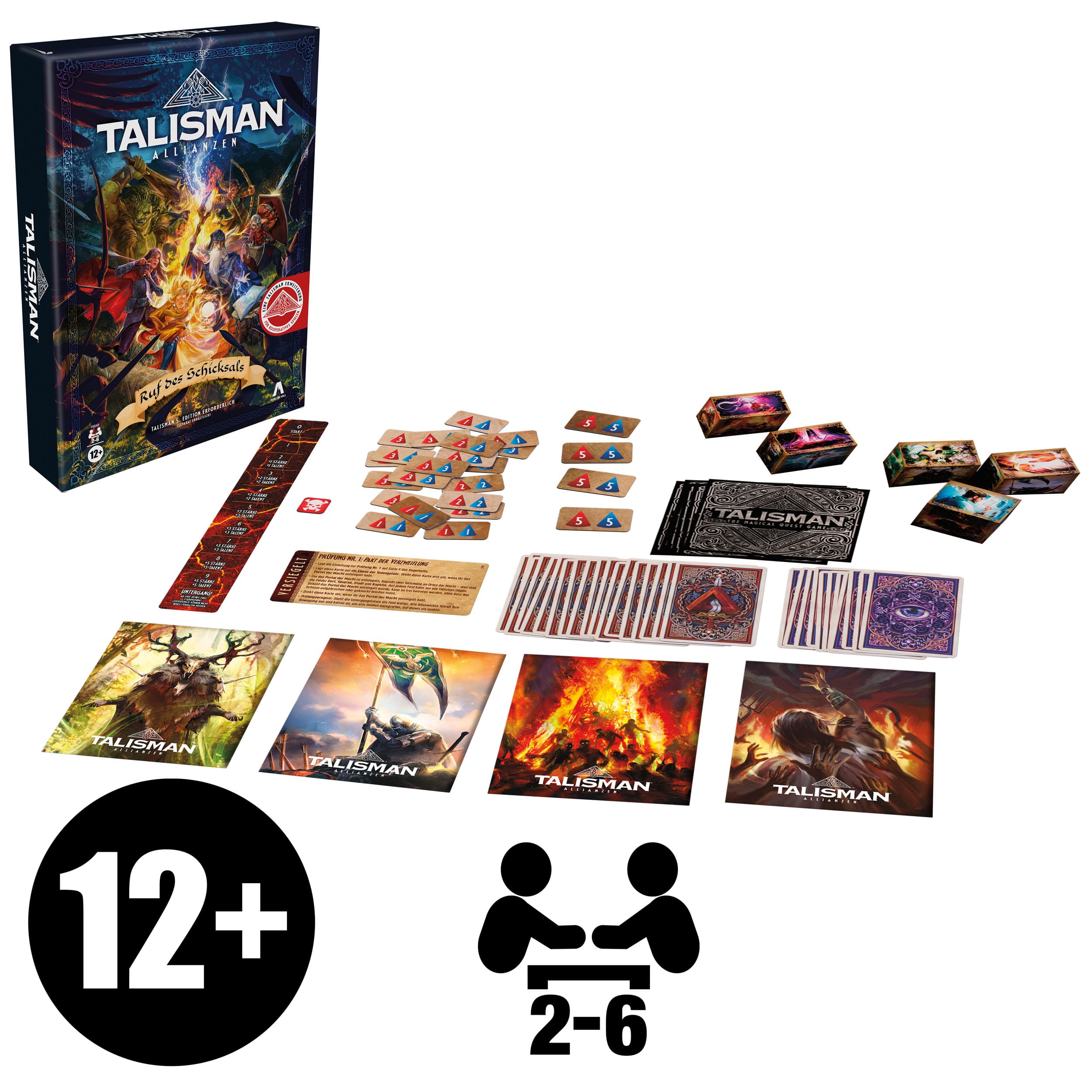 Talisman: Allianzen Brettspiel-Erweiterung Ruf des Schicksals *Deutsche Version*