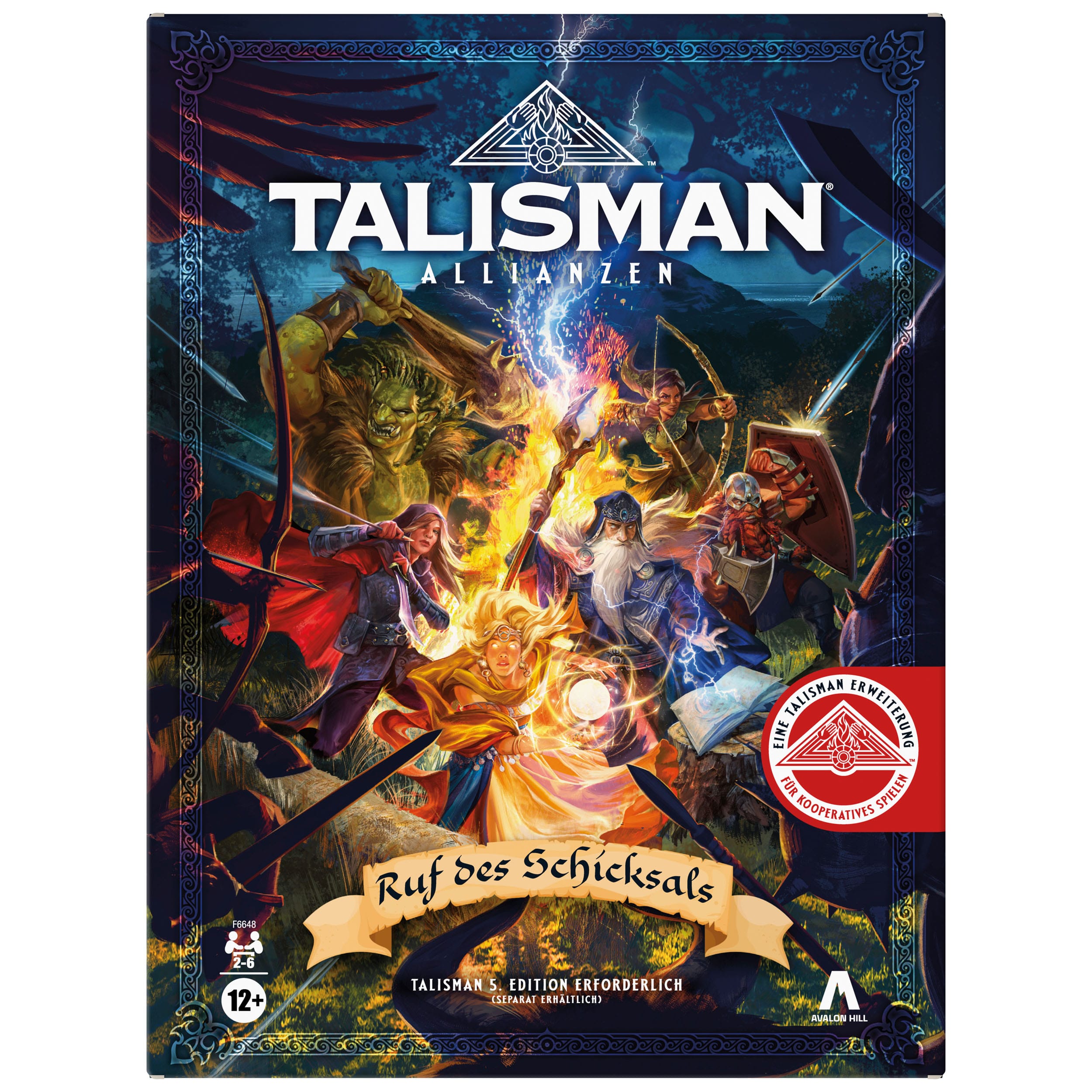 Talisman: Allianzen Brettspiel-Erweiterung Ruf des Schicksals *Deutsche Version*