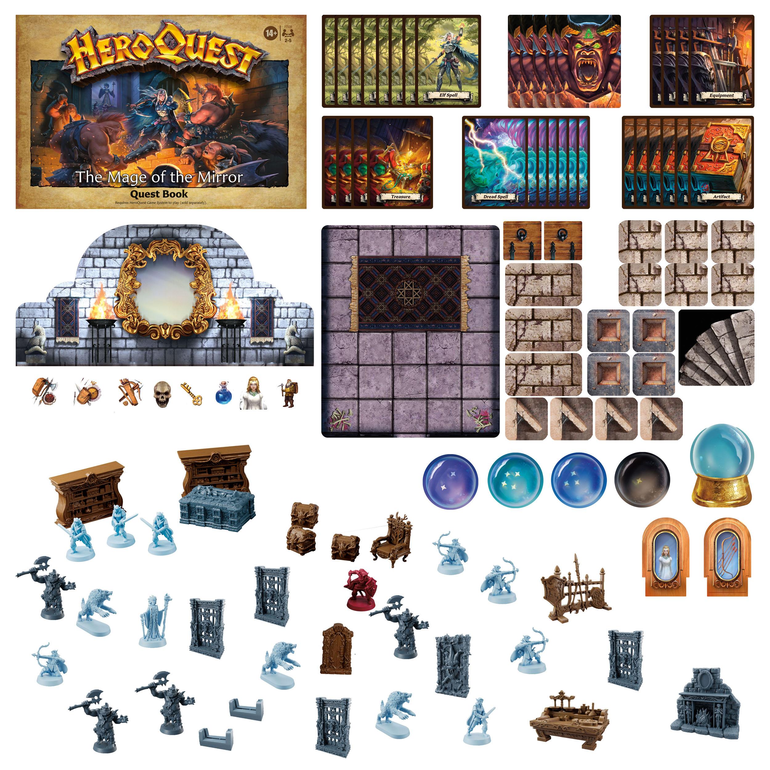 HeroQuest Brettspiel-Erweiterung Spirit Queen's Torment Abenteuerpack *Englische Version*