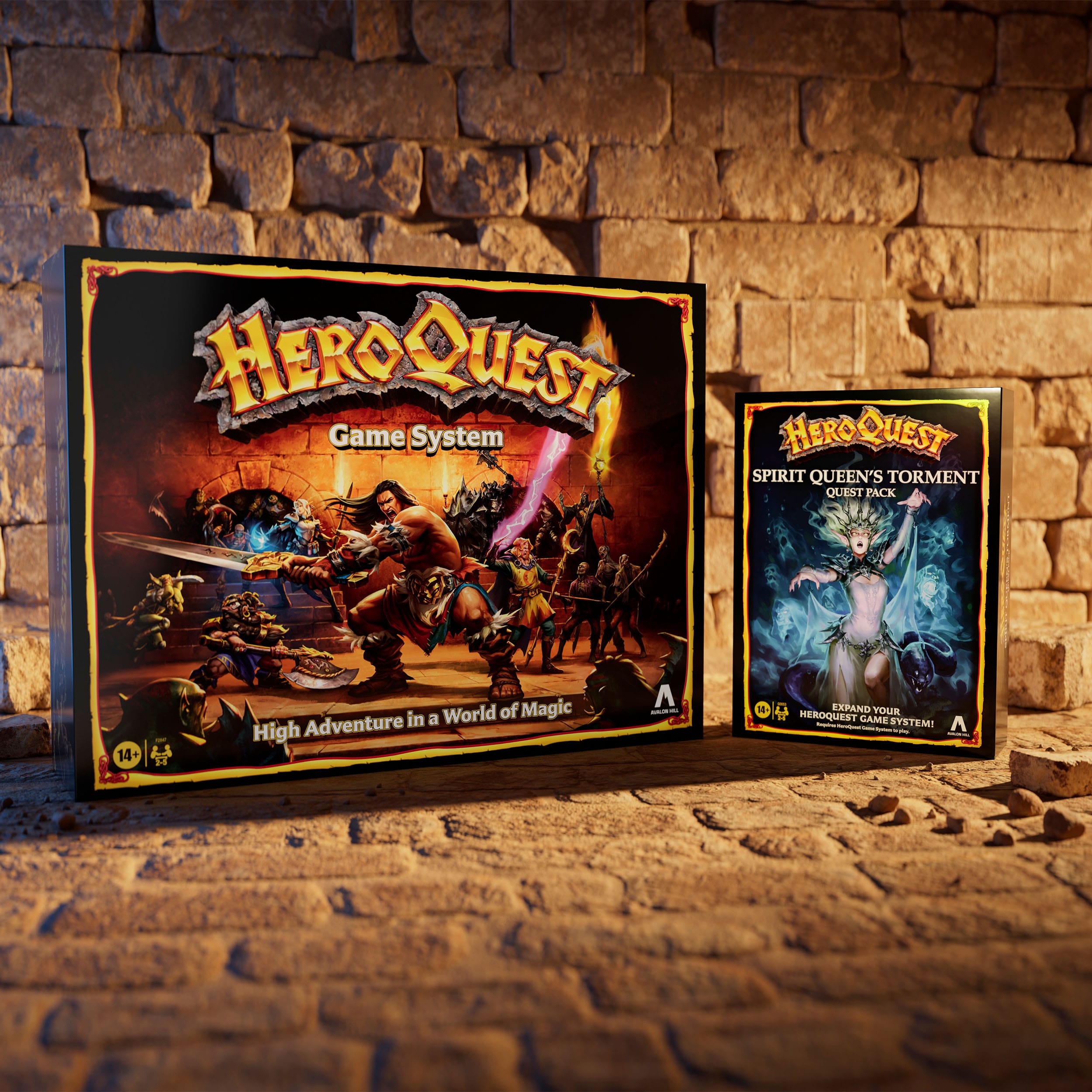 HeroQuest Brettspiel-Erweiterung Spirit Queen's Torment Abenteuerpack *Englische Version*