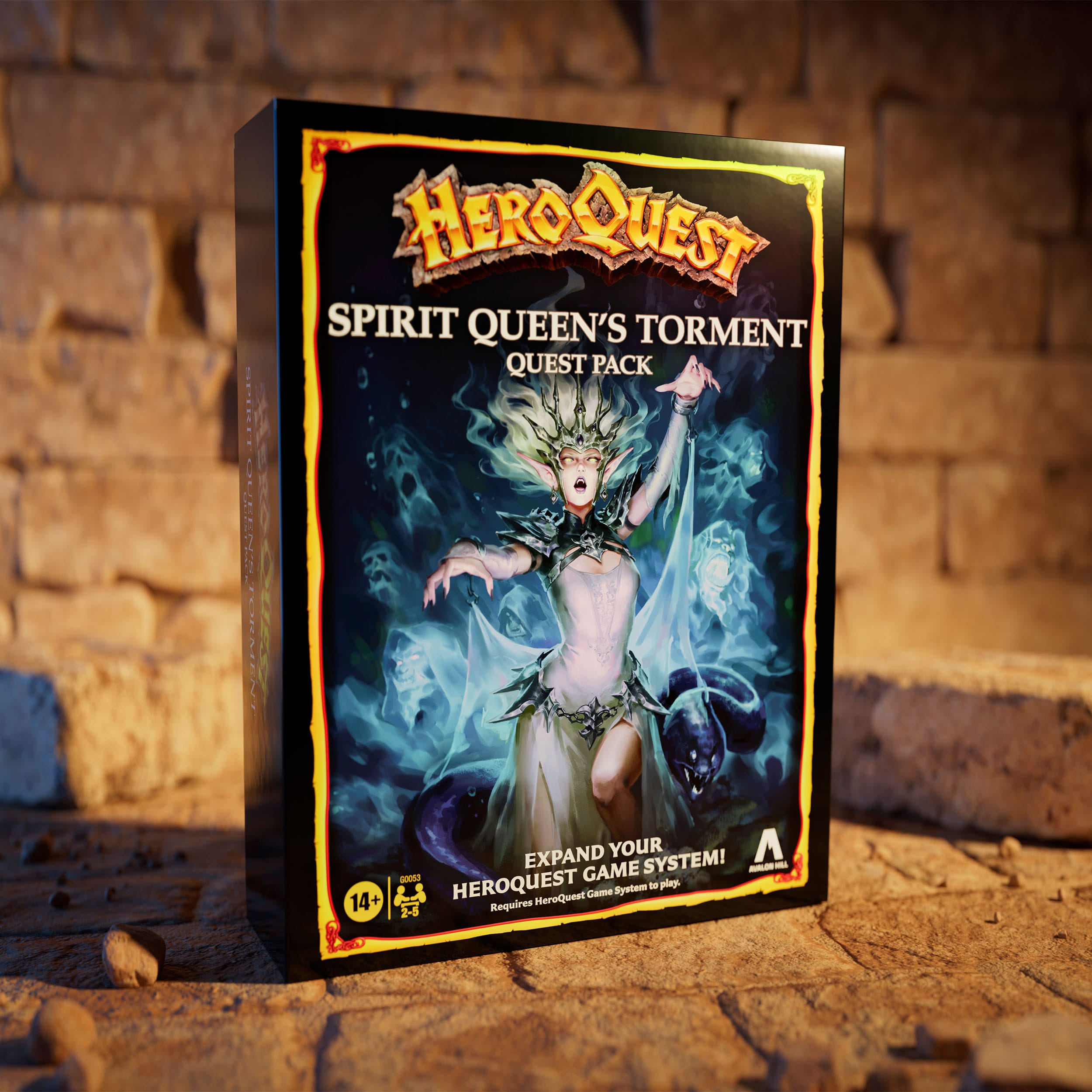 HeroQuest Brettspiel-Erweiterung Spirit Queen's Torment Abenteuerpack *Englische Version*