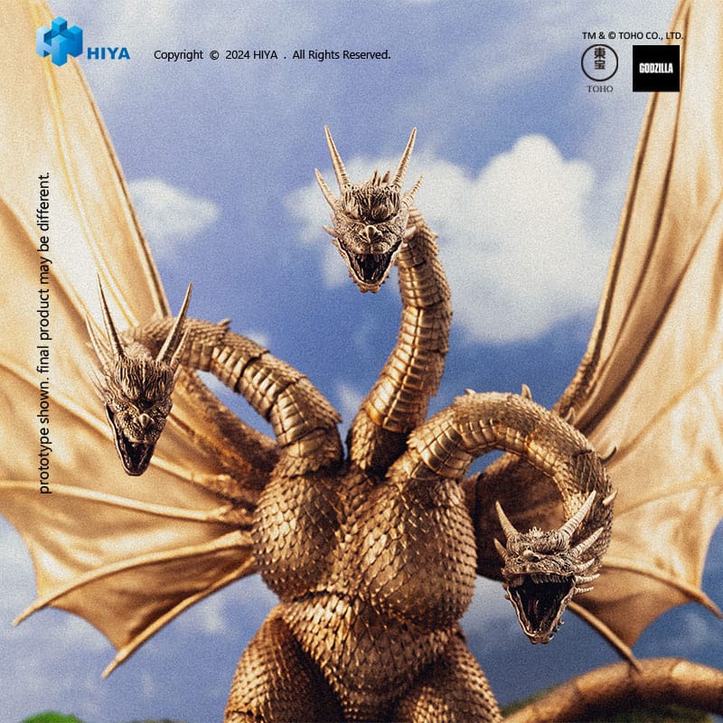 Godzilla Exquisite Basic Actionfigur Godzilla vs King Ghidorah King Ghidorah 25 cm