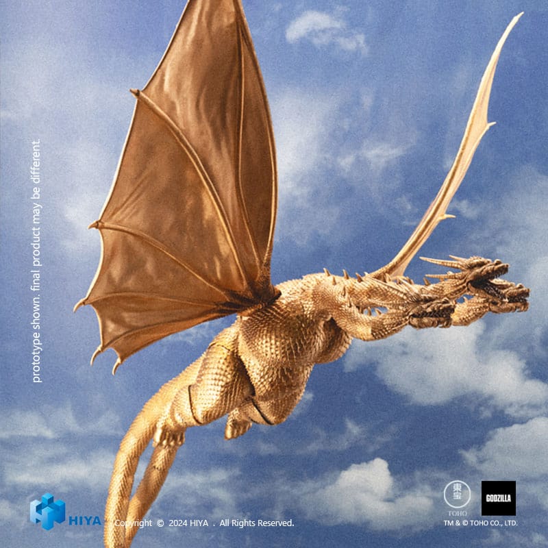 Godzilla Exquisite Basic Actionfigur Godzilla vs King Ghidorah King Ghidorah 25 cm