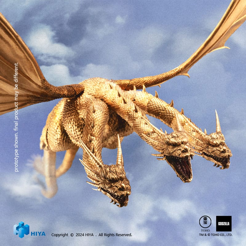Godzilla Exquisite Basic Actionfigur Godzilla vs King Ghidorah King Ghidorah 25 cm