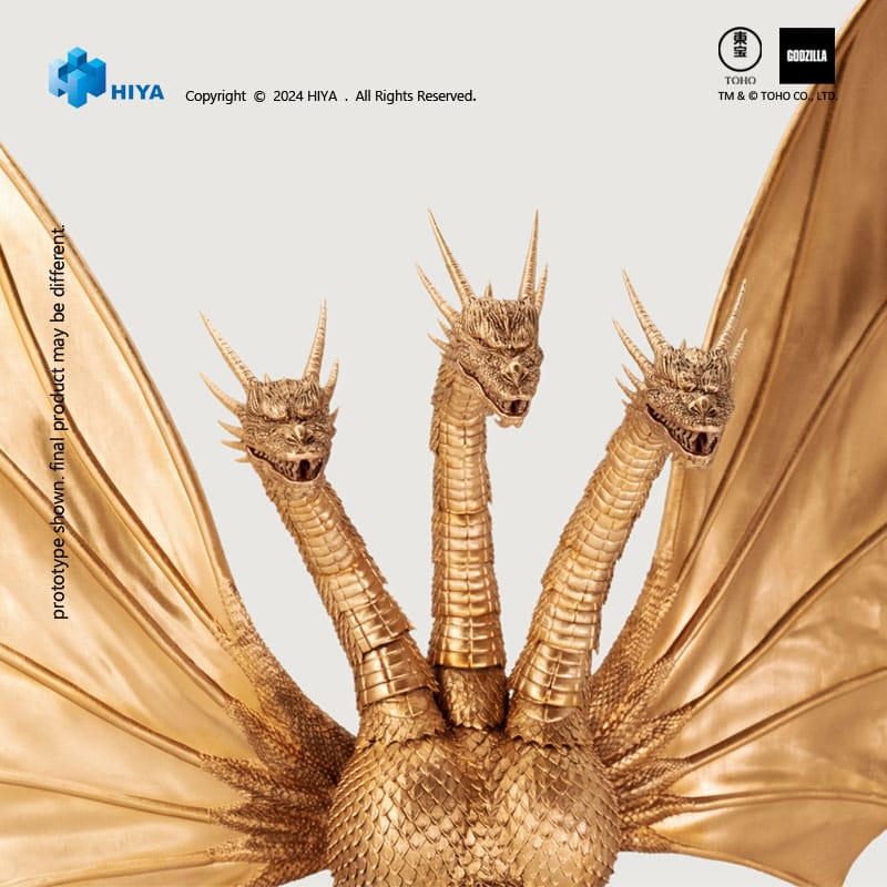 Godzilla Exquisite Basic Actionfigur Godzilla vs King Ghidorah King Ghidorah 25 cm