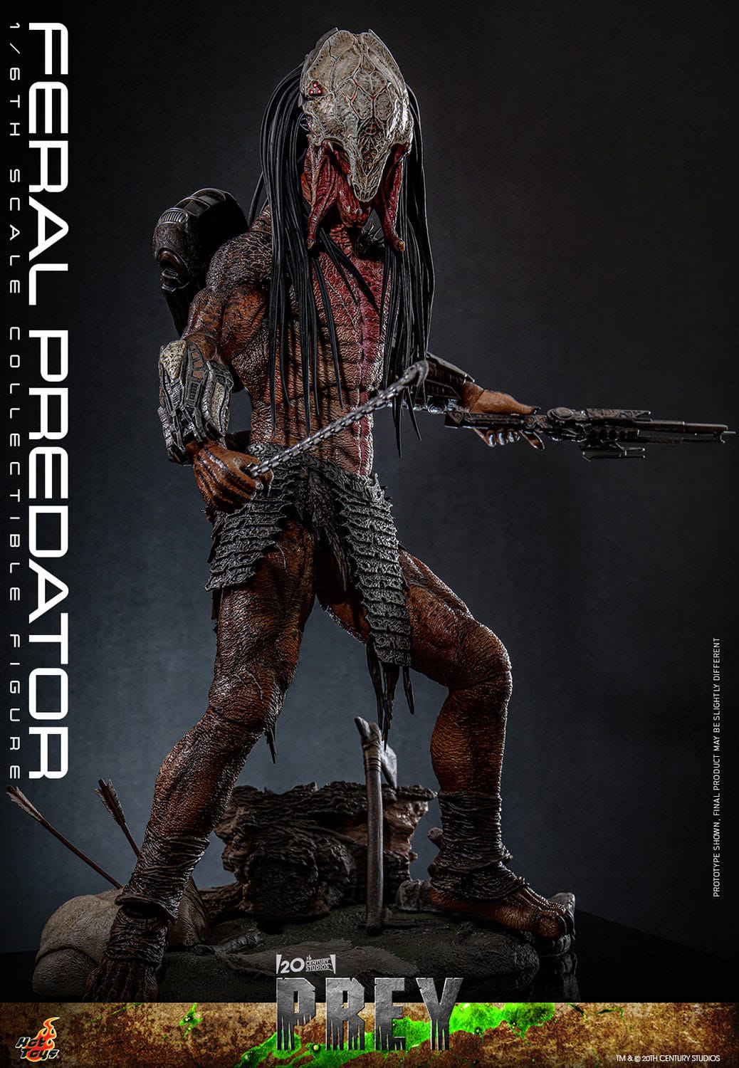Prey Actionfigur 1/6 Feral Predator 37 cm