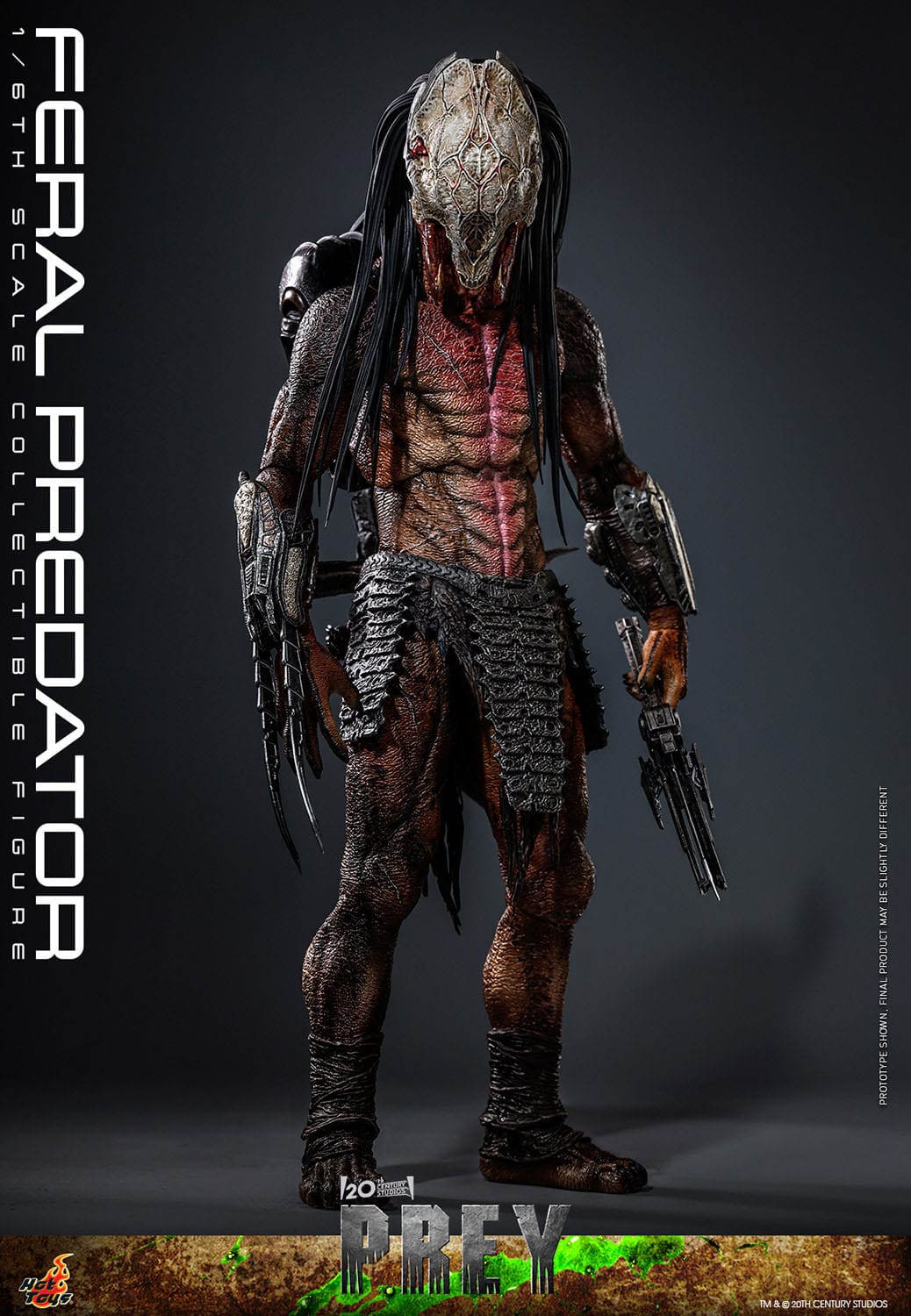 Prey Actionfigur 1/6 Feral Predator 37 cm