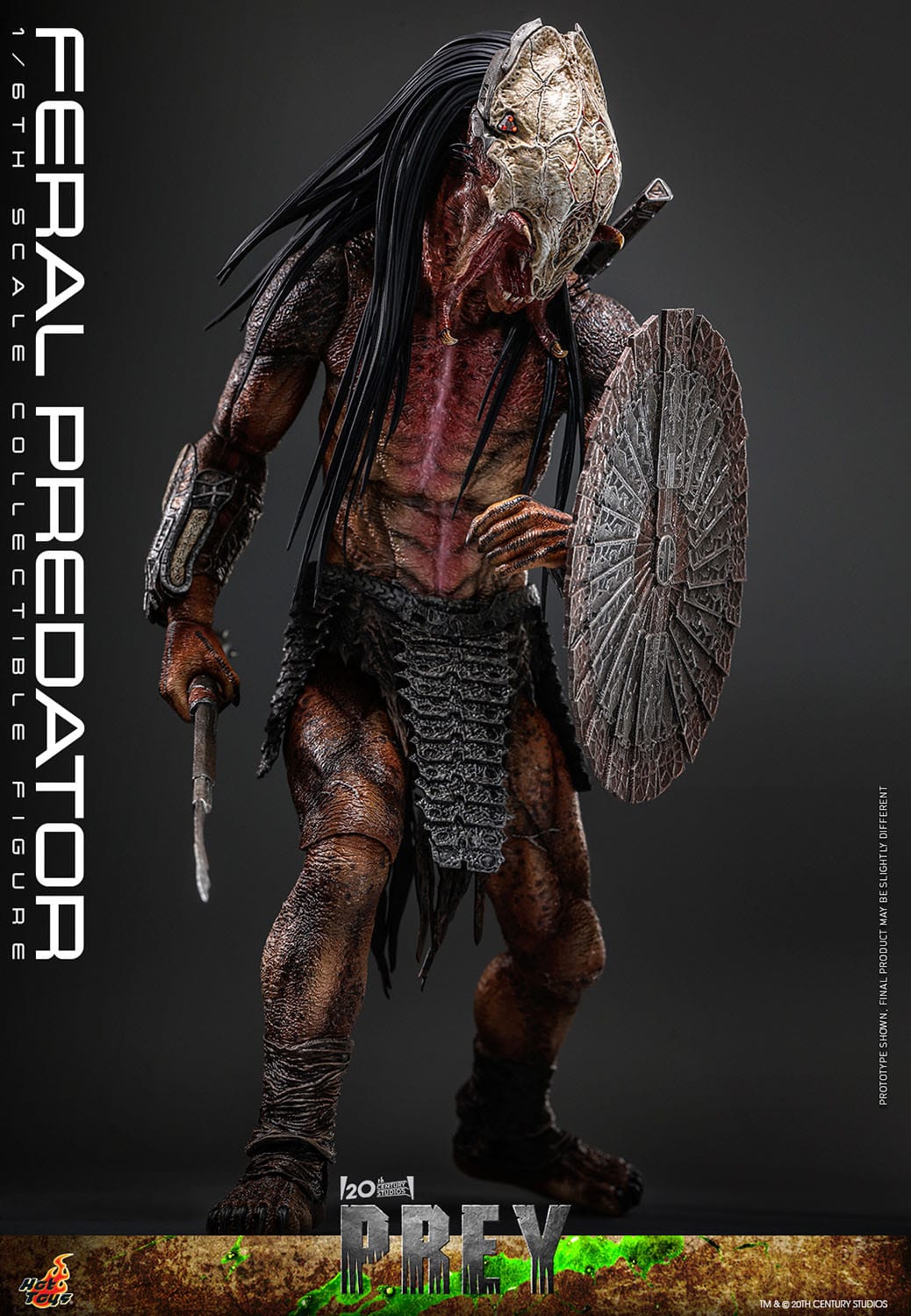 Prey Actionfigur 1/6 Feral Predator 37 cm