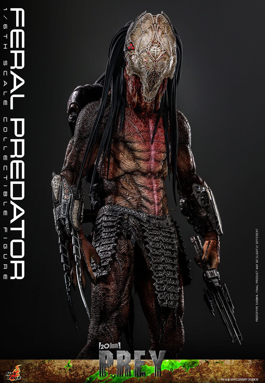 Prey Actionfigur 1/6 Feral Predator 37 cm
