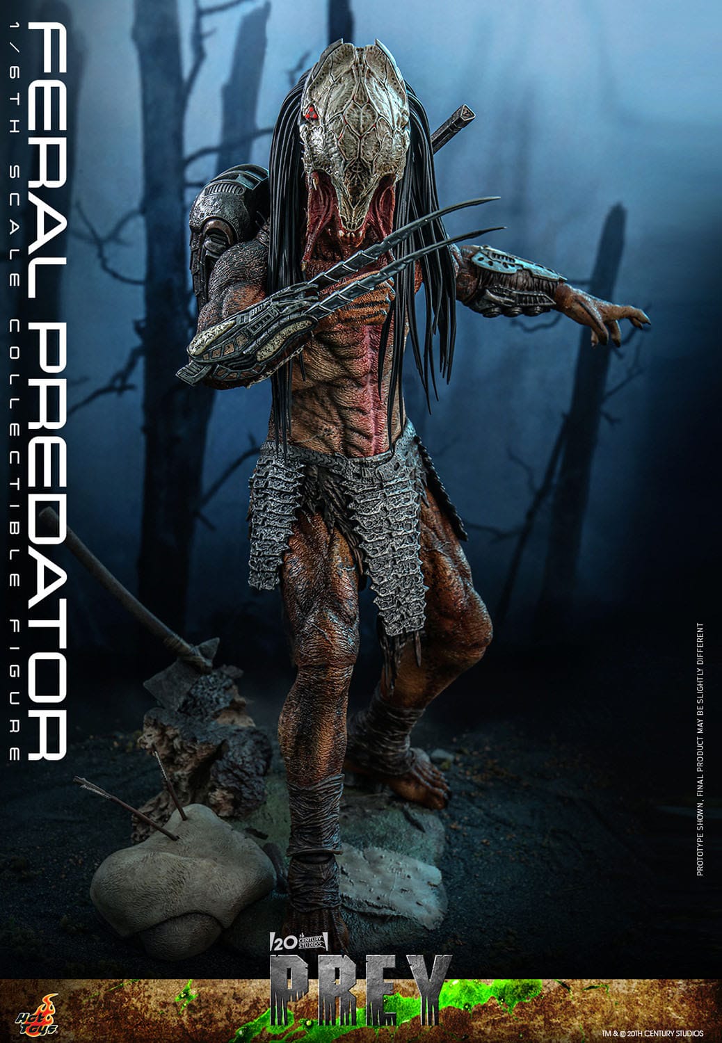 Prey Actionfigur 1/6 Feral Predator 37 cm
