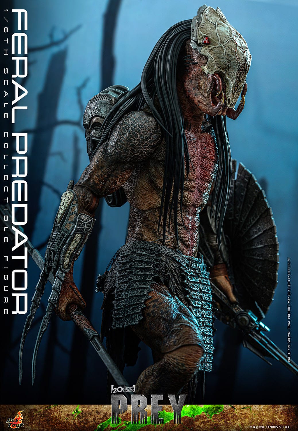 Prey Actionfigur 1/6 Feral Predator 37 cm