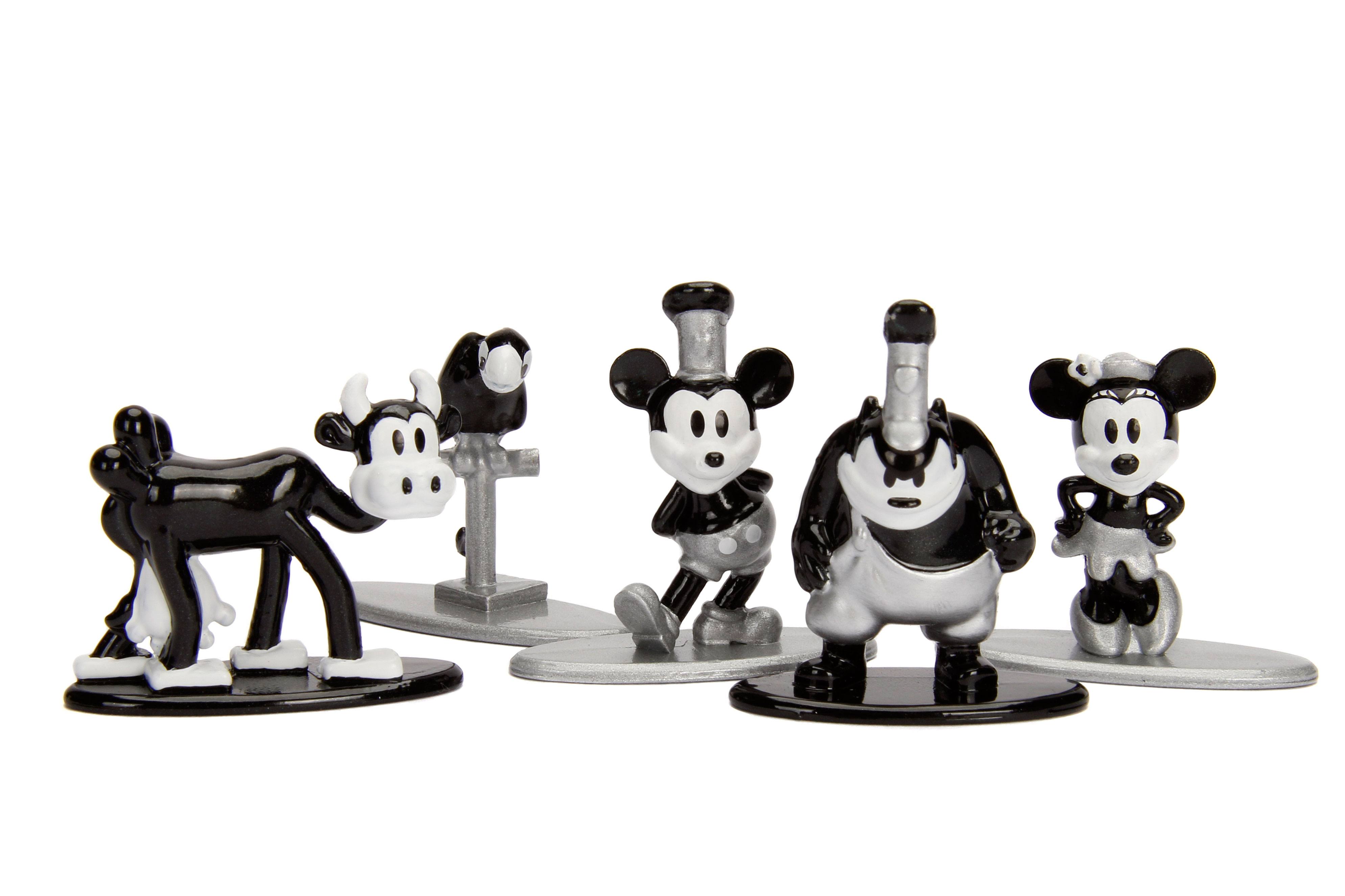 Disney Nano Metalfigs Diecast Minifiguren 5-er Pack Mickey's 90th 4 cm