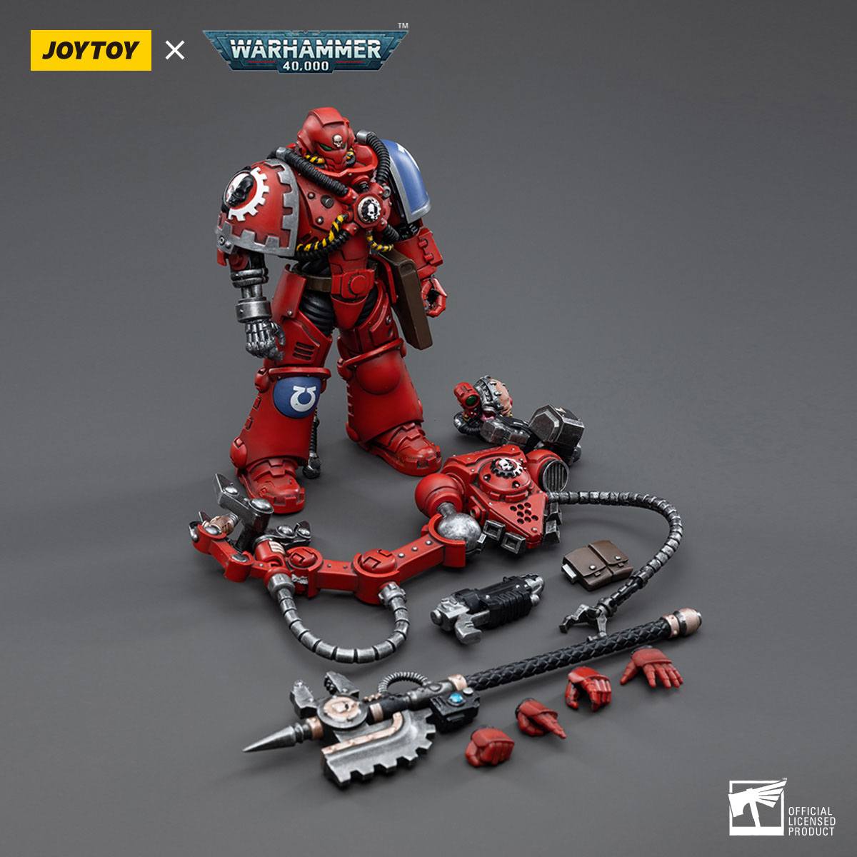 Warhammer 40k Actionfigur 1/18 Ultramarines Primaris Techmarine Brother Tybestis 12 cm