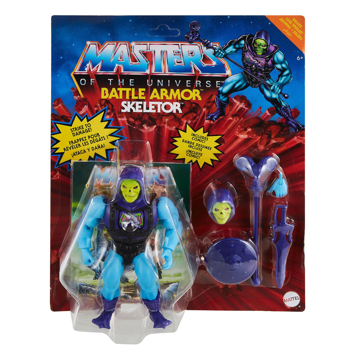 Masters of the Universe Deluxe Actionfigur 2021 Skeletor 14 cm